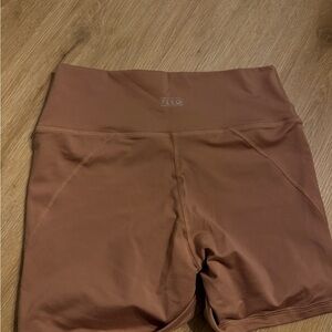 Fleo Women's Tan Athletic Shorts